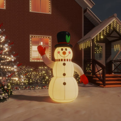 Christmas Inflatable Snowman with LEDs 120 cm