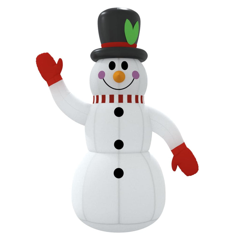 Christmas Inflatable Snowman with LEDs 240 cm