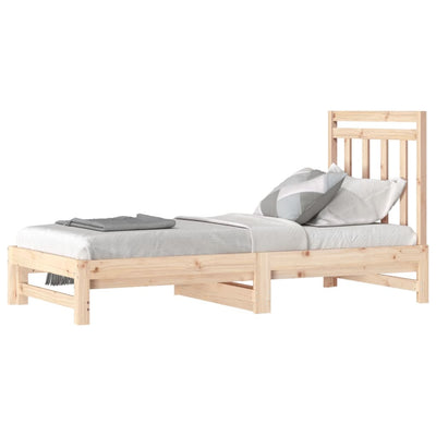 Pull-out Day Bed without Mattress 2x(90x190) cm