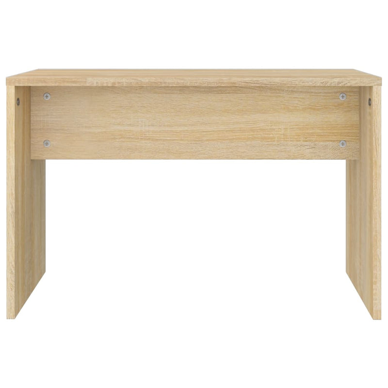 Dressing Table Set Sonoma Oak 74.5x40x141 cm