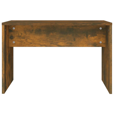 Dressing Table Set Smoked Oak 86.5x35x136 cm