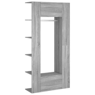 Hallway Cabinets 2 pcs Grey Sonoma Engineered Wood