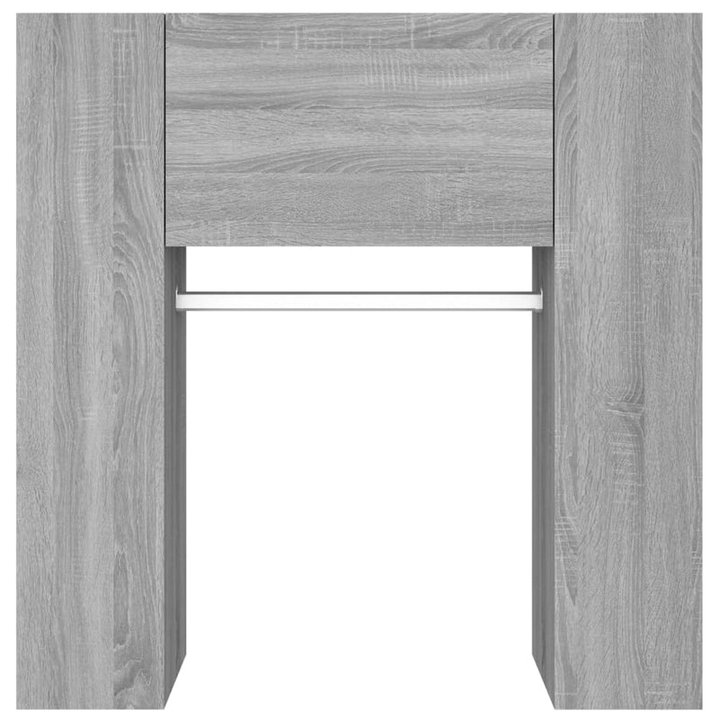 Hallway Cabinets 2 pcs Grey Sonoma Engineered Wood