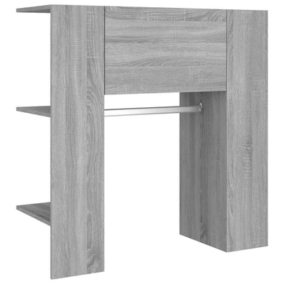 Hallway Cabinets 2 pcs Grey Sonoma Engineered Wood