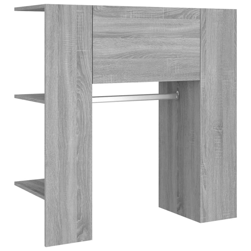 Hallway Cabinets 2 pcs Grey Sonoma Engineered Wood