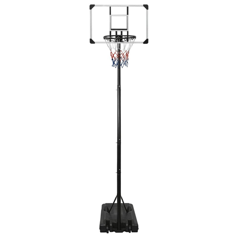 Basketball Stand Transparent 280-350 cm Polycarbonate