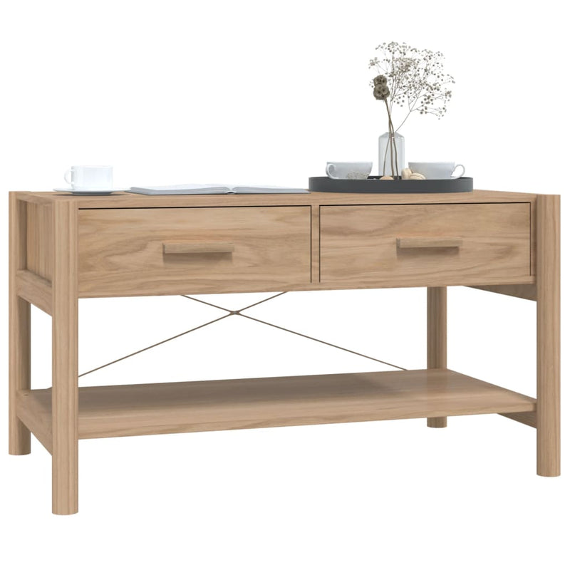 Coffee Table 82x48x45 cm Engineered Wood