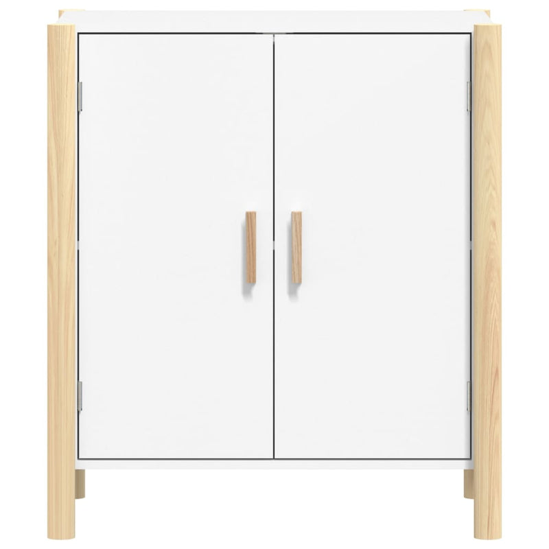 Sideboard White 62x38x70 cm Engineered Wood