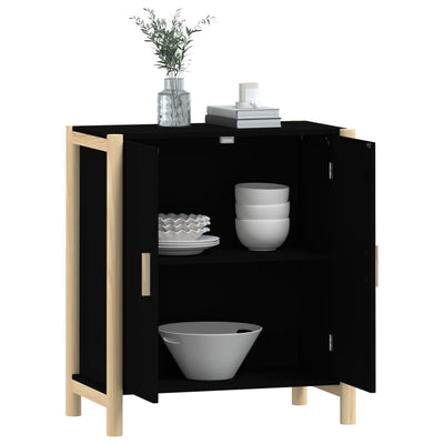 Sideboard Black 62x38x70 cm Engineered Wood