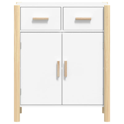 Sideboard White 62x38x75 cm Engineered Wood