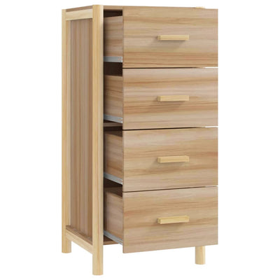 Highboard 42x38x90 cm Engineered Wood