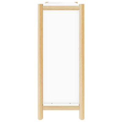 Shoe Cabinet White 57.5x33x80 cm Engineered Wood