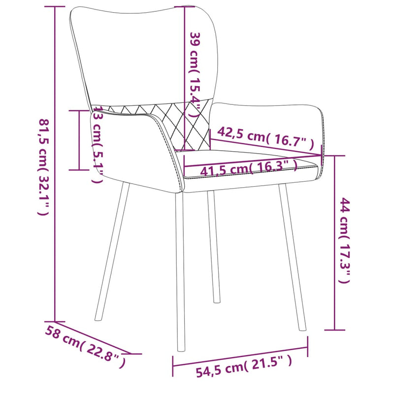 Dining Chairs 2 pcs Light Grey Fabric and Faux Leather