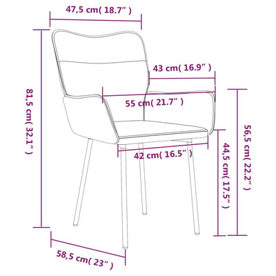 Dining Chairs 2 pcs Dark Grey Velvet