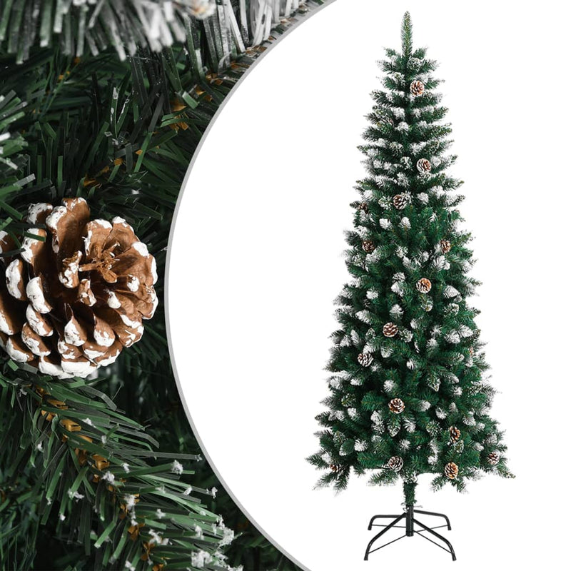 Artificial Christmas Tree with Stand Green 240 cm PVC