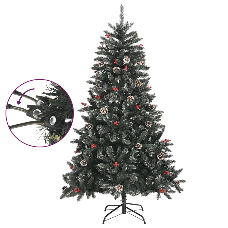 Artificial Christmas Tree with Stand Green 120 cm PVC