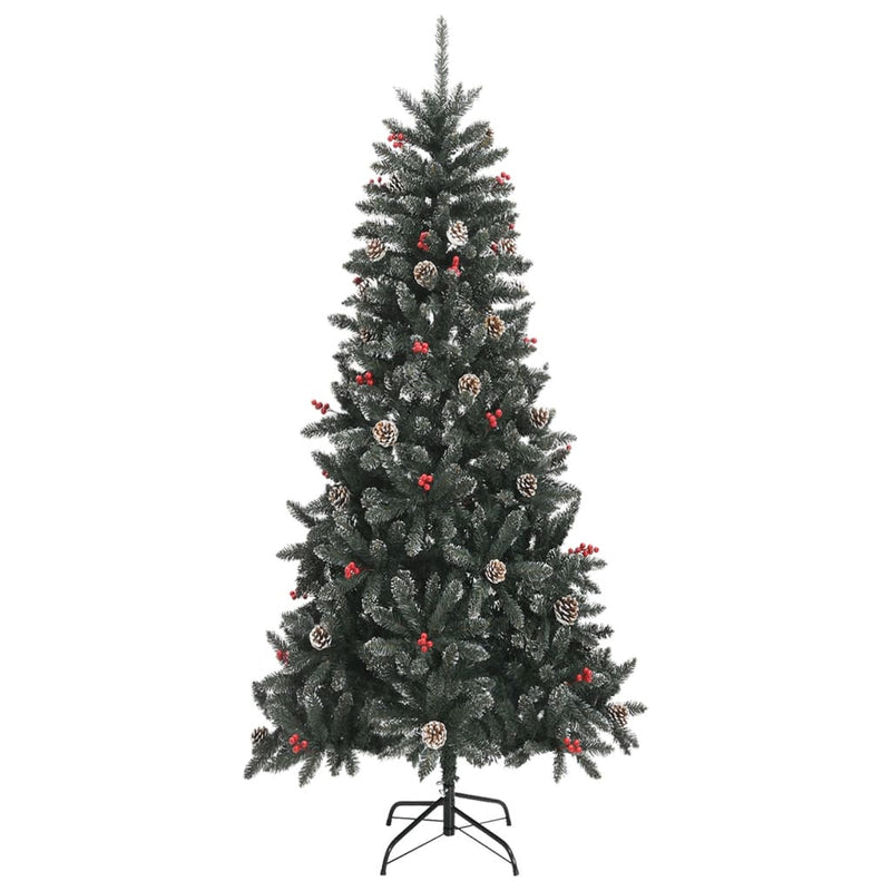 Artificial Christmas Tree with Stand Green 240 cm PVC