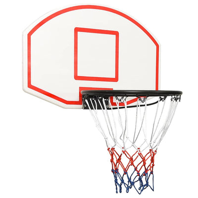 Basketball Backboard White 71x45x2 cm Polyethene