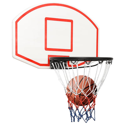 Basketball Backboard White 71x45x2 cm Polyethene