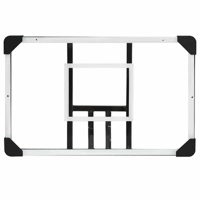 Basketball Backboard Transparent 71x45x2.5 cm Polycarbonate