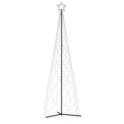 Christmas Cone Tree Blue 500 LEDs 100x300 cm