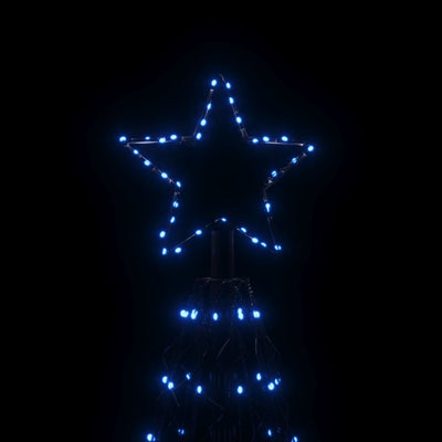 Christmas Cone Tree Blue 1400 LEDs 160x500 cm