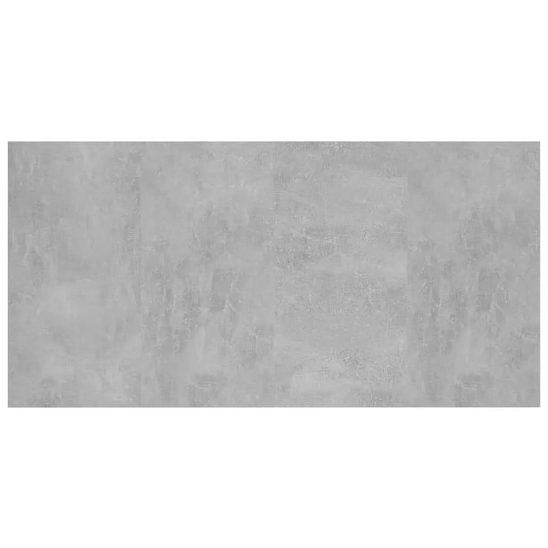 Bed Headboard with Cabinets Concrete Grey 160 cm Engineered Wood