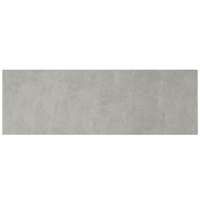 Bed Headboard with Cabinets Concrete Grey 240 cm Engineered Wood