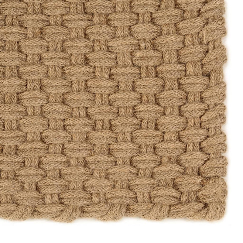 Rug Rectangular Natural 80x160 cm Jute