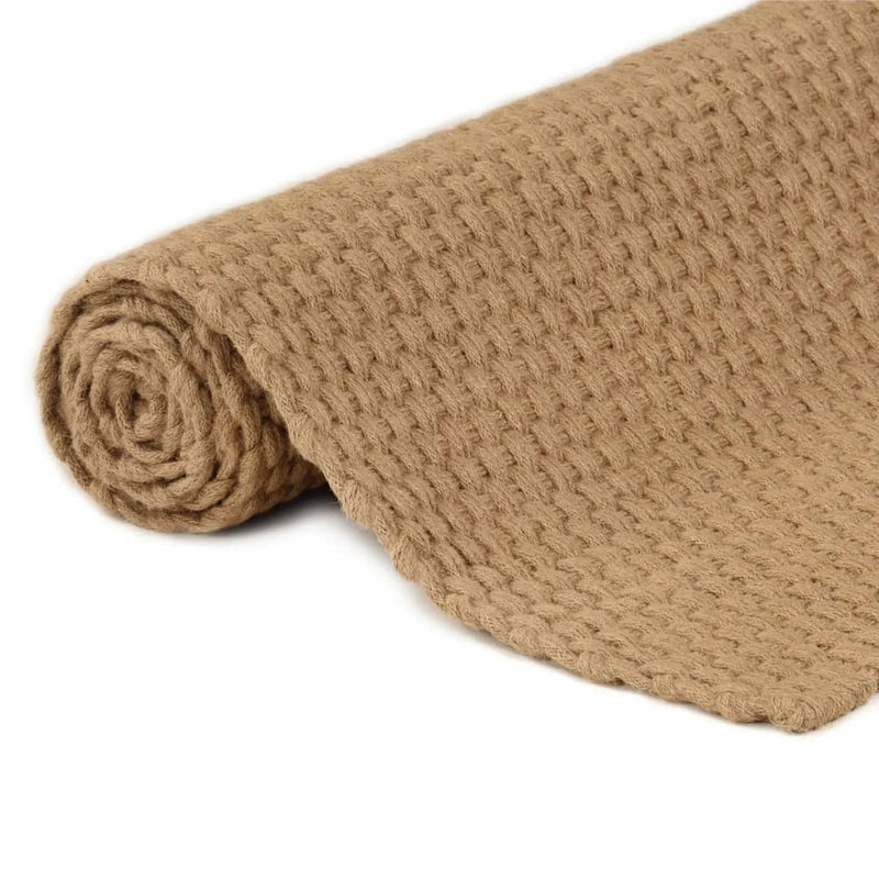 Rug Rectangular Natural 80x160 cm Jute