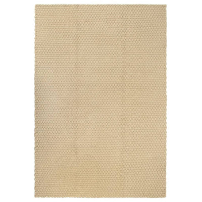 Rug Rectangular Natural 80x160 cm Cotton