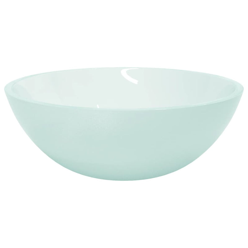 Basin Glass 50x37x14 cm Frosted