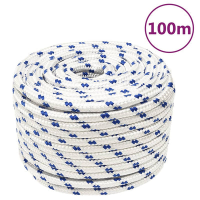 Boat Rope White 12 mm 100 m Polypropylene