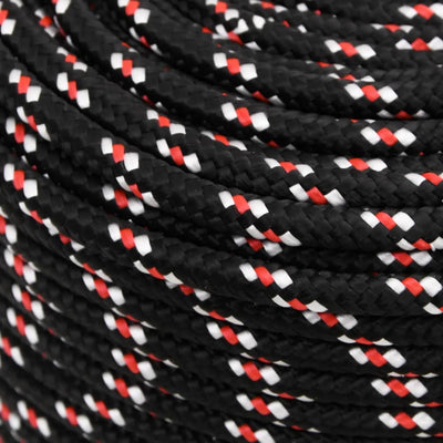 Boat Rope Black 6 mm 50 m Polypropylene