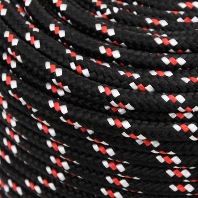 Boat Rope Black 10 mm 100 m Polypropylene