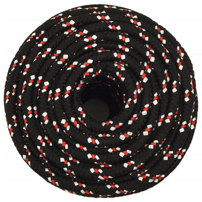 Boat Rope Black 12 mm 100 m Polypropylene