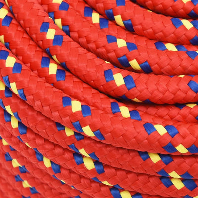 Boat Rope Red 12 mm 25 m Polypropylene