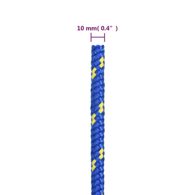 Boat Rope Blue 10 mm 100 m Polypropylene