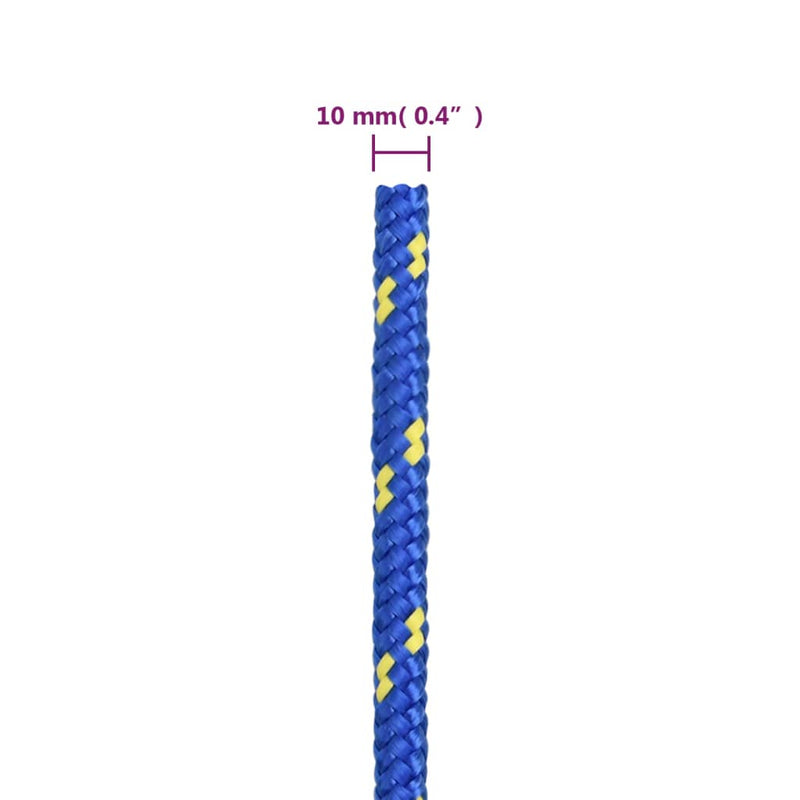 Boat Rope Blue 10 mm 100 m Polypropylene