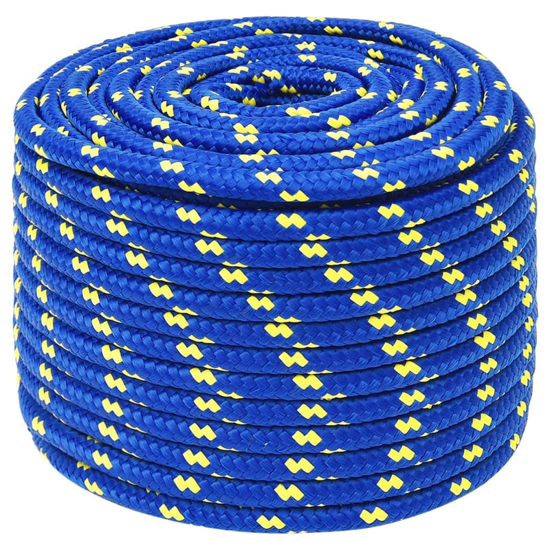 Boat Rope Blue 12 mm 25 m Polypropylene