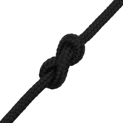 Boat Rope Full Black 6 mm 100 m Polypropylene