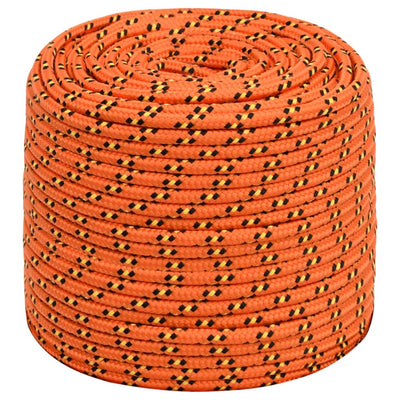 Boat Rope Orange 6 mm 50 m Polypropylene