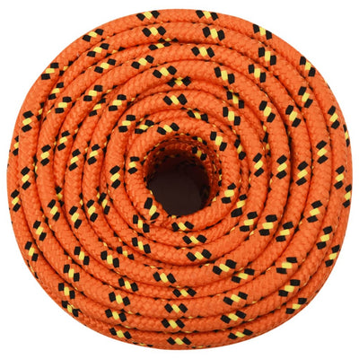 Boat Rope Orange 12 mm 50 m Polypropylene