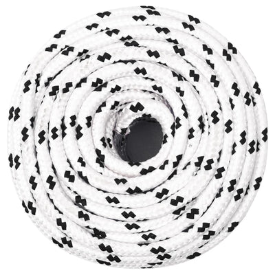 Work Rope White 10 mm 100 m Polyester