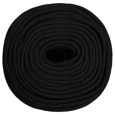 Work Rope Black 10 mm 100 m Polyester