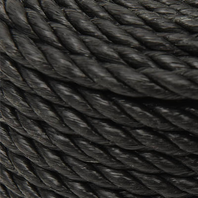 Work Rope Black 10 mm 50 m Polypropylene