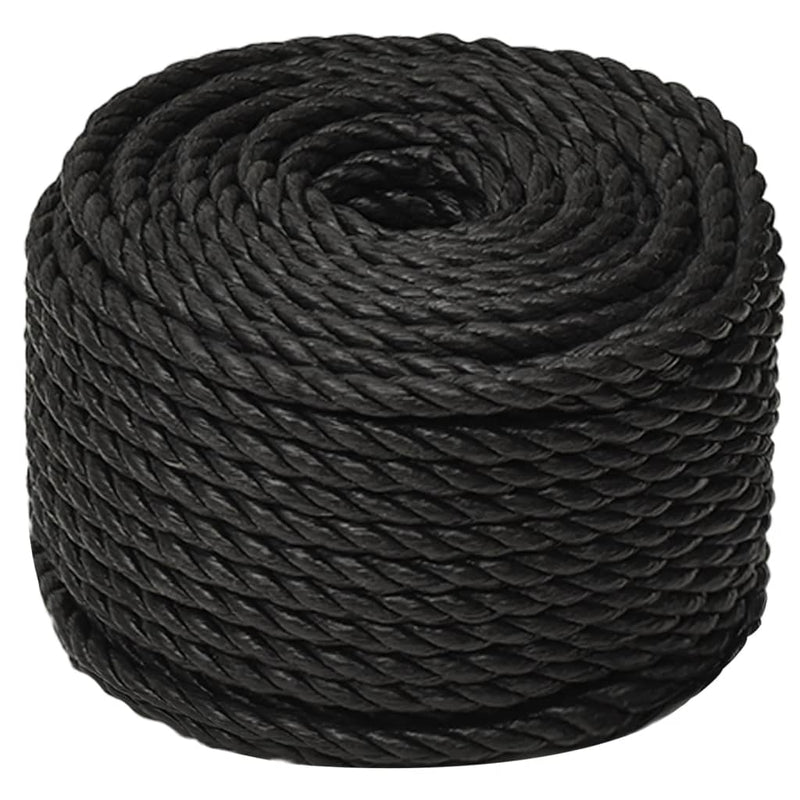 Work Rope Black 12 mm 50 m Polypropylene