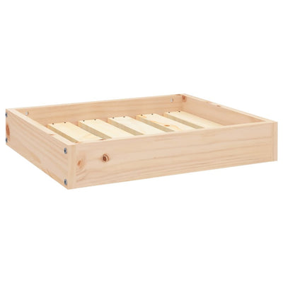 Dog Bed 51.5x44x9 cm Solid Wood Pine