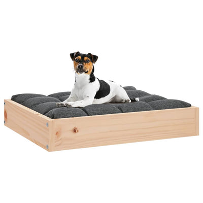 Dog Bed 51.5x44x9 cm Solid Wood Pine