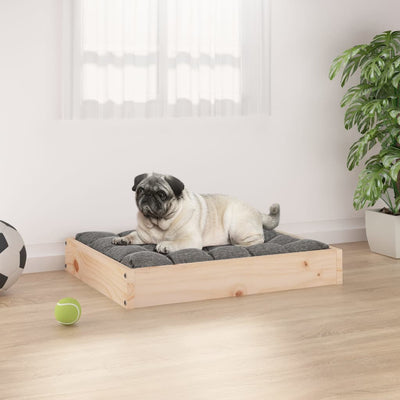 Dog Bed 61.5x49x9 cm Solid Wood Pine